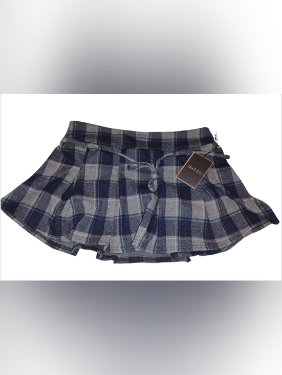black ibis Pants - Black Ibis Women's Plaid Ruffle Hem Women’s Skorts New